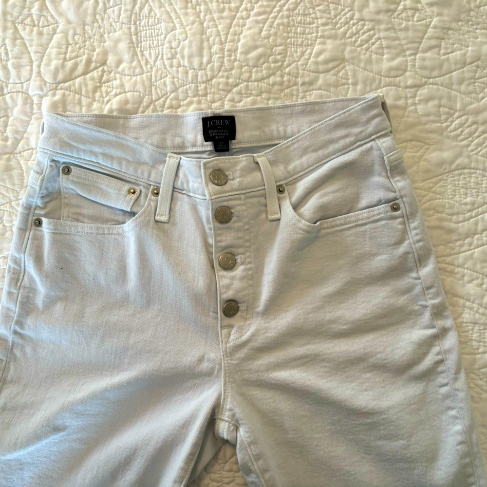 White jeans
